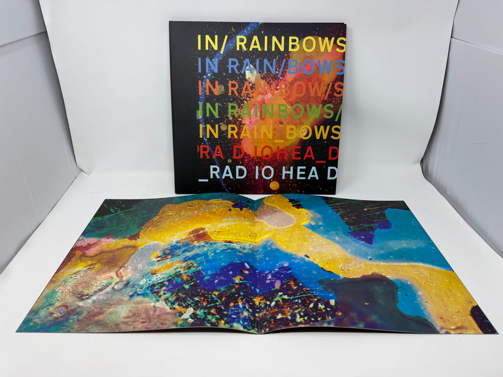 Radiohead – In Rainbows Deluxe Discbox 2LP & 2CD Complete Set with Artwork – Excellent Condition