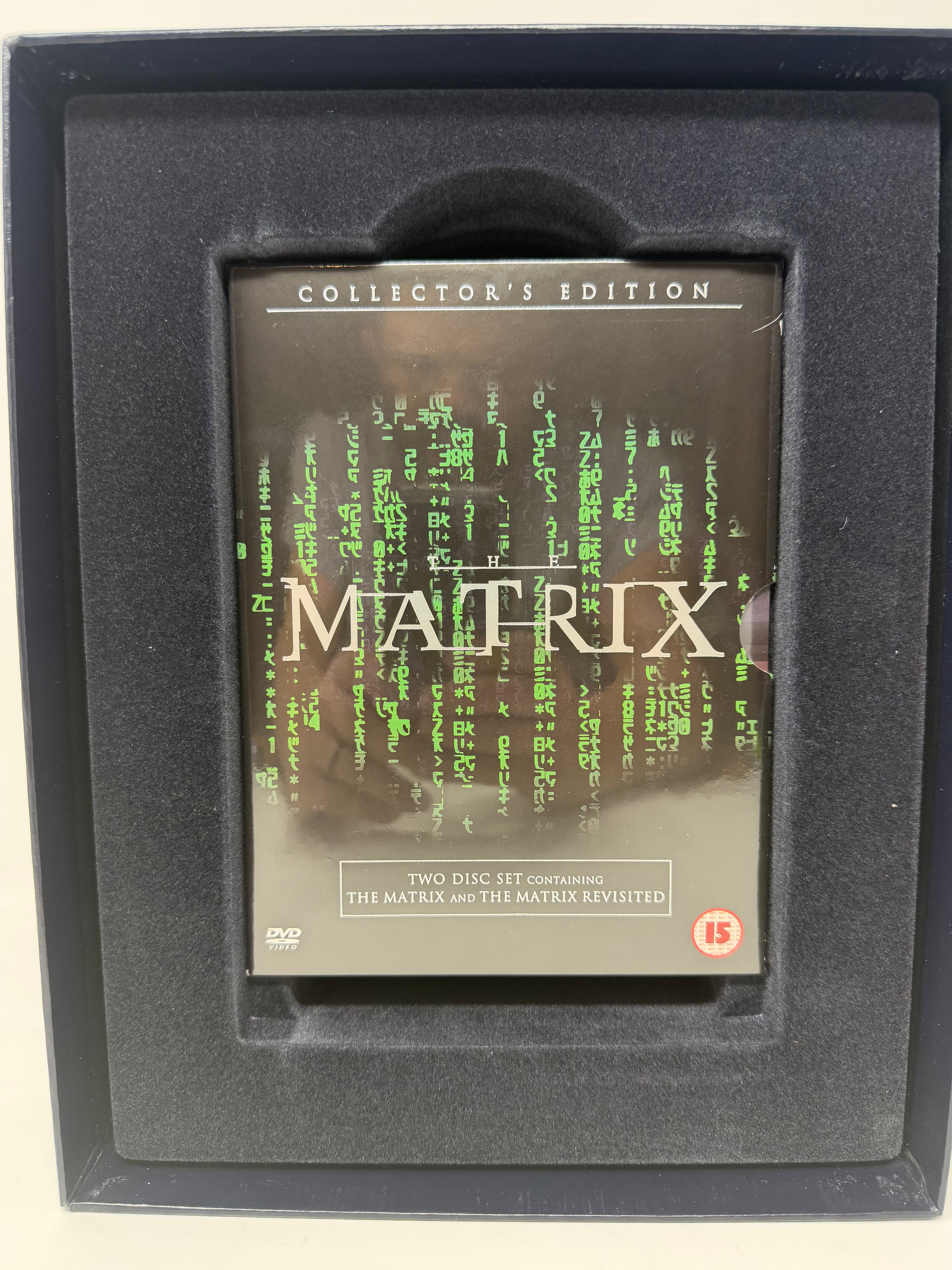 The Matrix Special Edition Collector’s Box Set – Sealed 2-Disc DVD & Film Cell