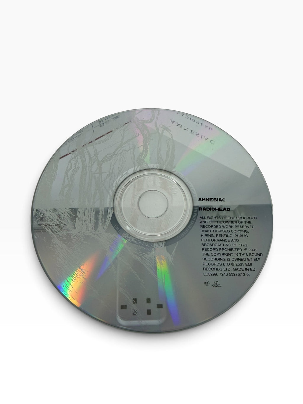 Radiohead Amnesiac Special Edition CD & Red Hardcover Art Book – 2001
