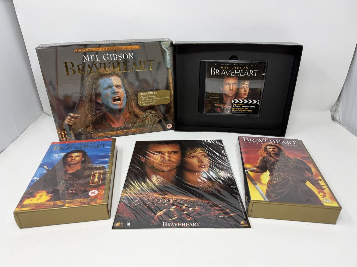 Braveheart commemorative edition VHS box set – photo 1 of 16