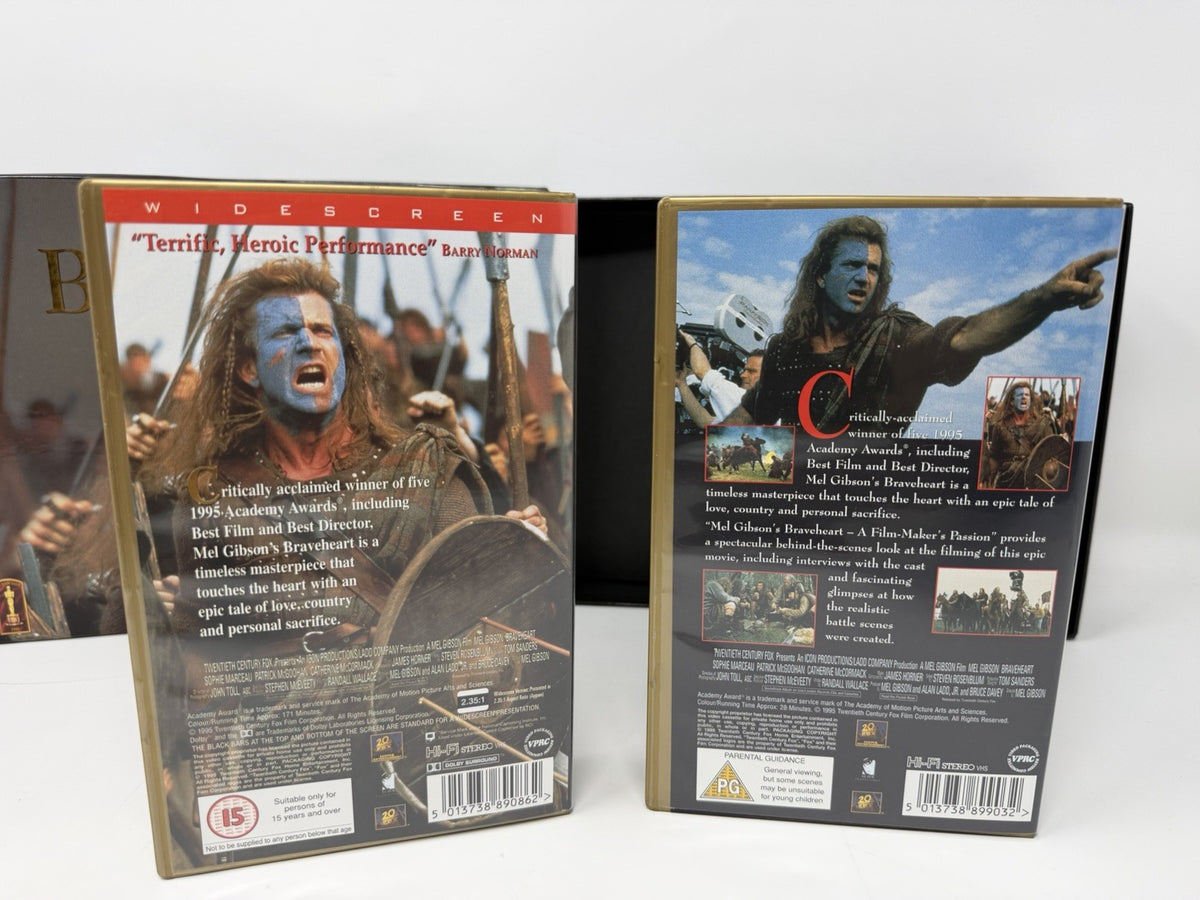 Braveheart commemorative edition VHS box set – photo 13 of 16