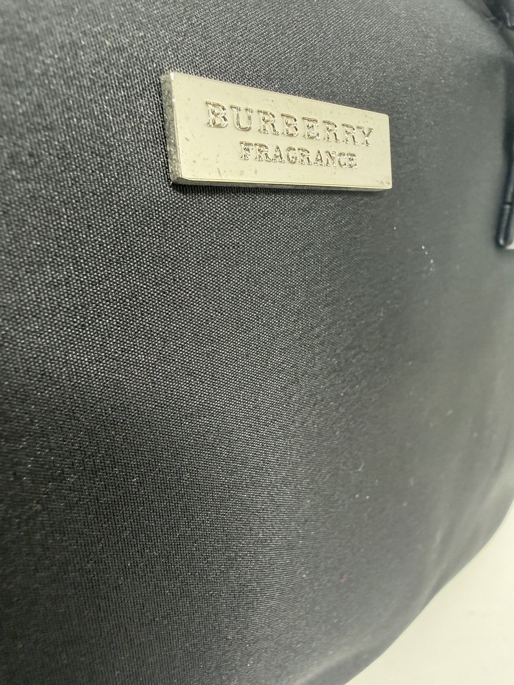 Burberry black holdall weekend bag with check trim – photo 3 of 16