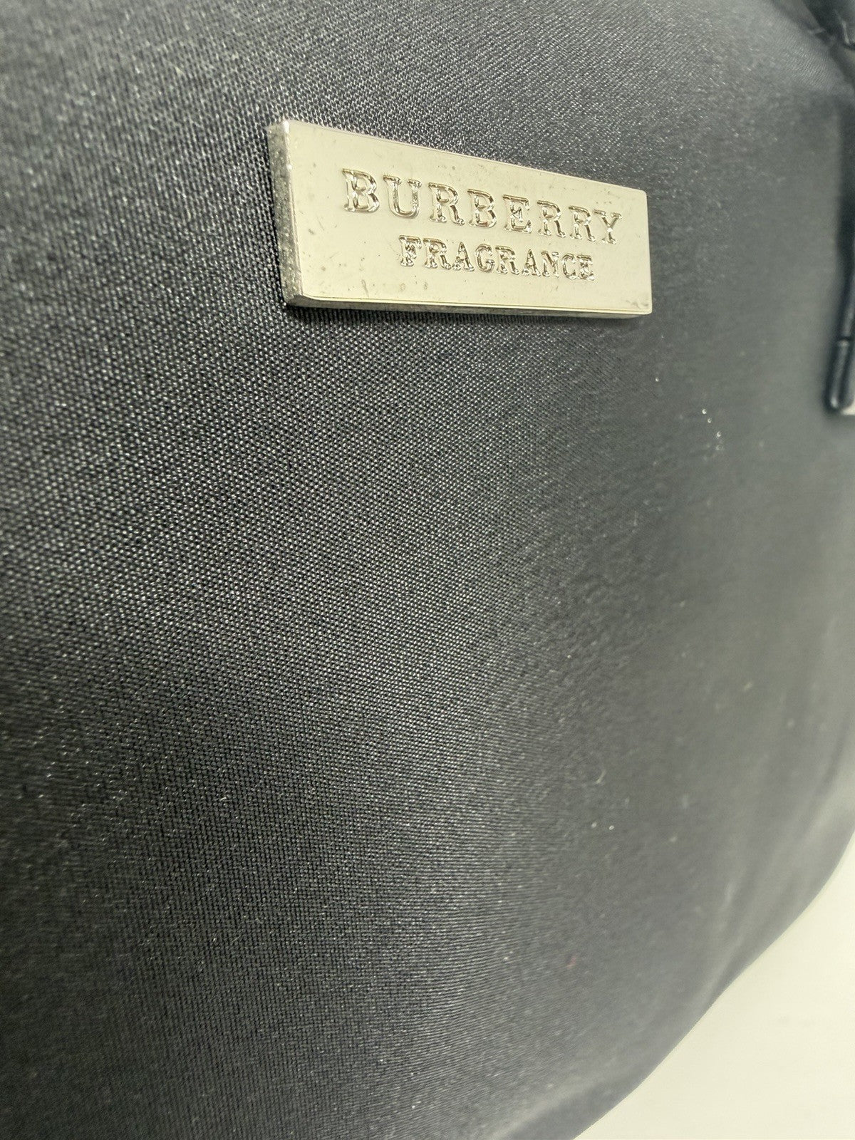 Burberry black holdall weekend bag with check trim – photo 3 of 16