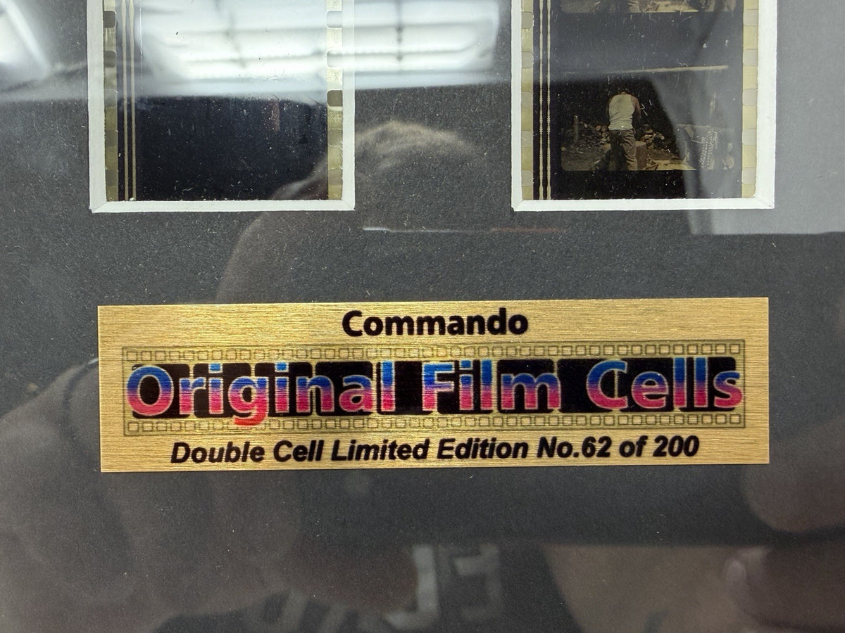 Commando framed original film cells display – photo 5 of 7