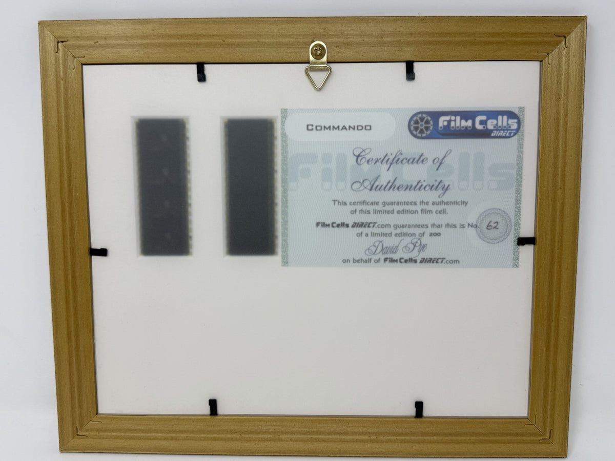 Commando framed original film cells display – photo 6 of 7
