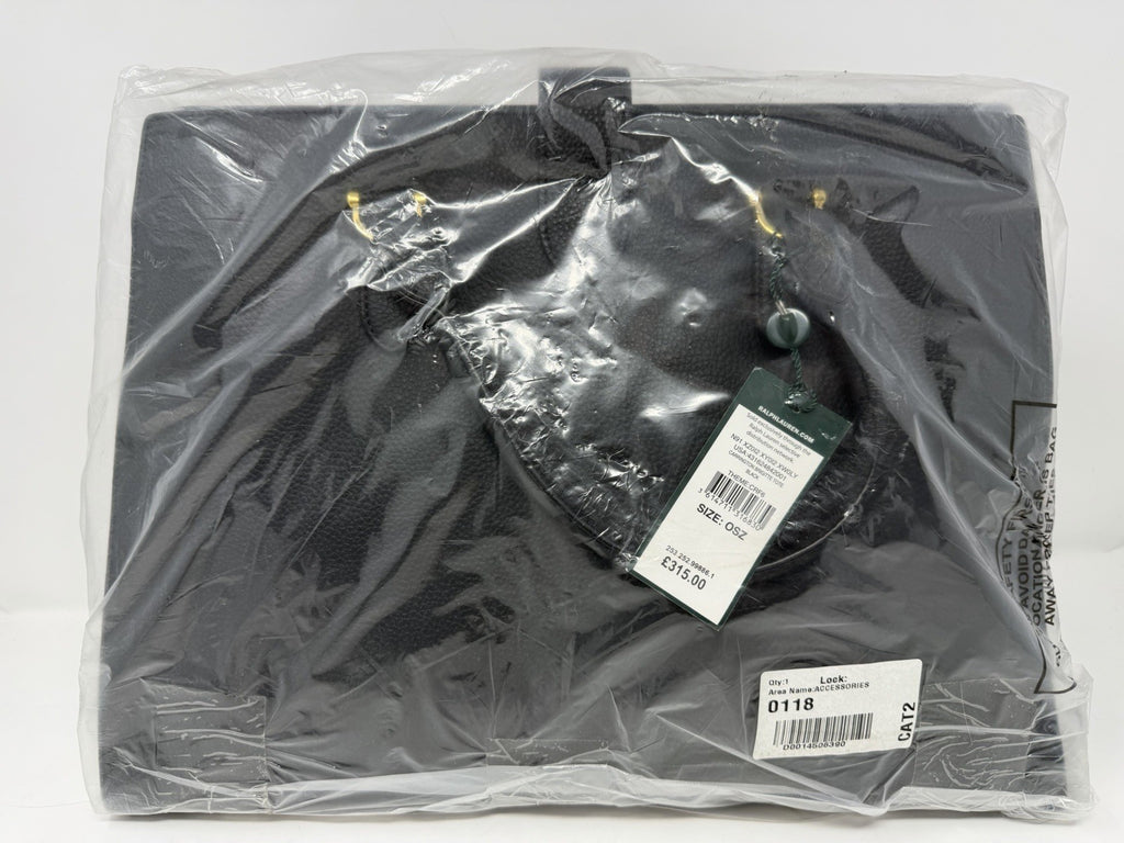 Lauren Ralph Lauren Carrington Brigitte black tote – photo 10 of 16
