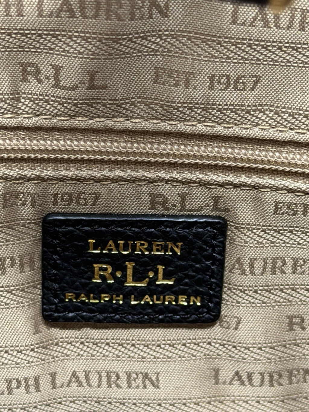 Lauren Ralph Lauren Carrington Brigitte black tote – photo 14 of 16