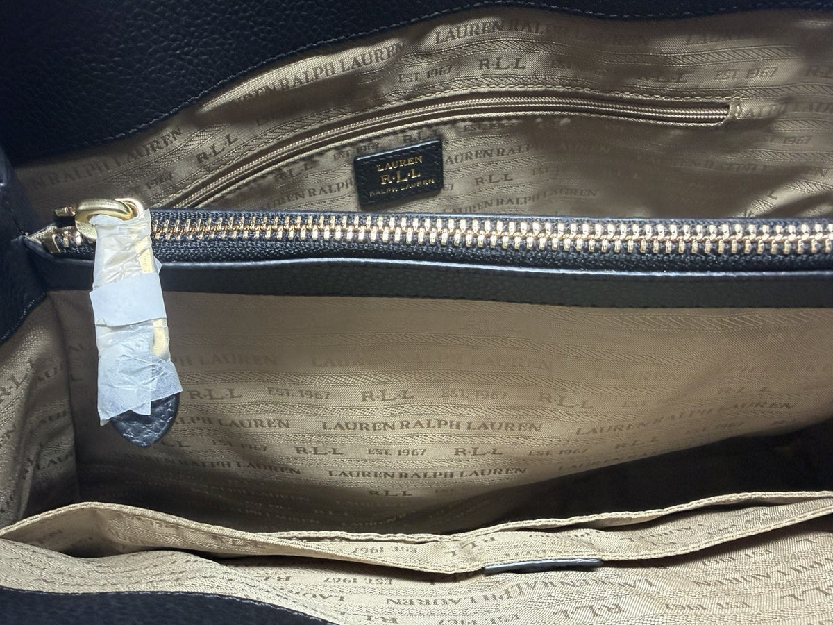 Lauren Ralph Lauren Carrington Brigitte black tote – photo 15 of 16