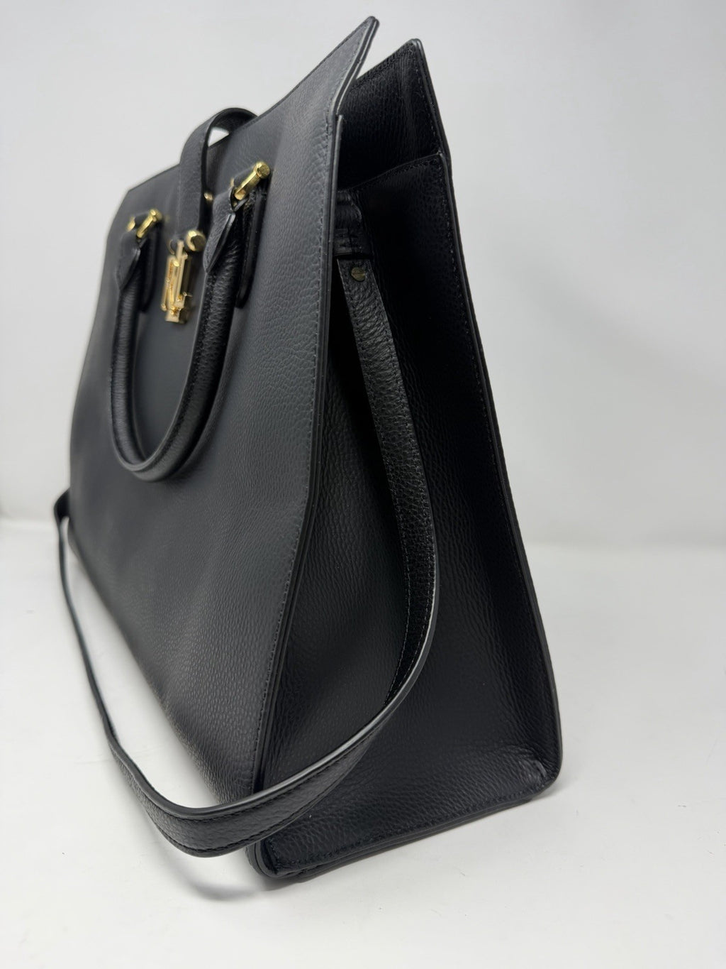 Lauren Ralph Lauren Carrington Brigitte black tote – photo 5 of 16