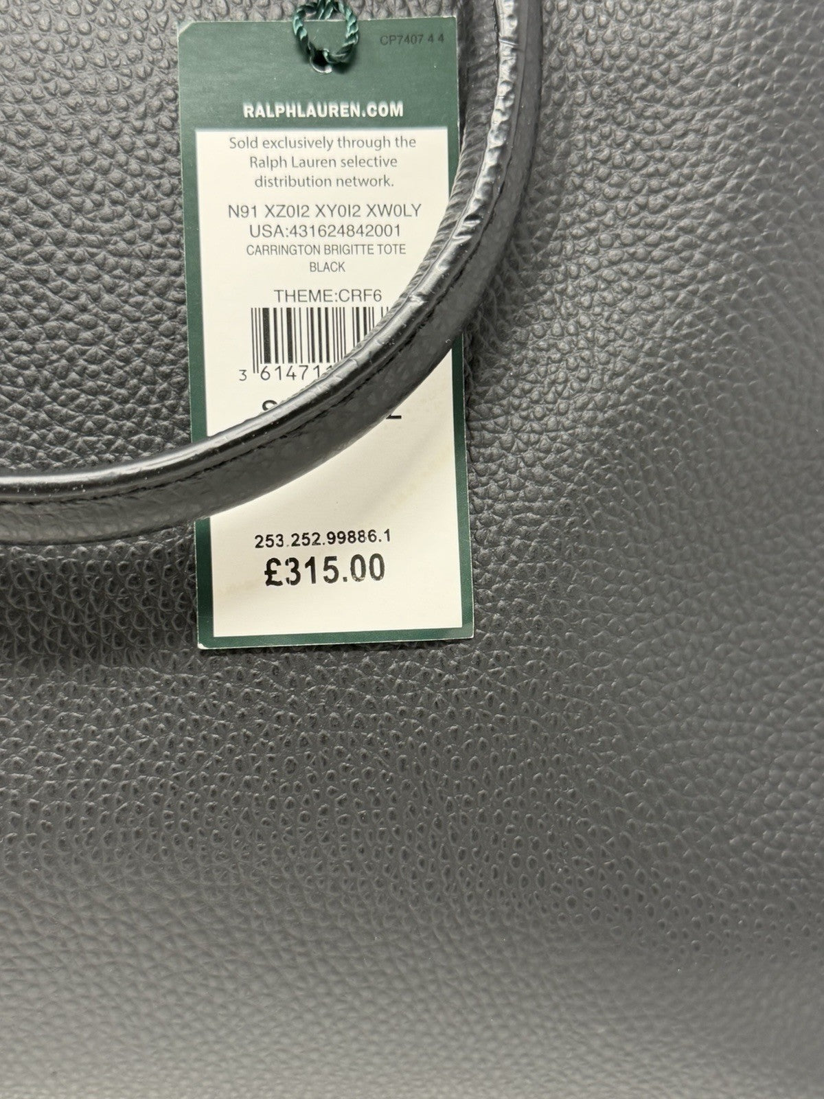 Lauren Ralph Lauren Carrington Brigitte black tote – photo 6 of 16