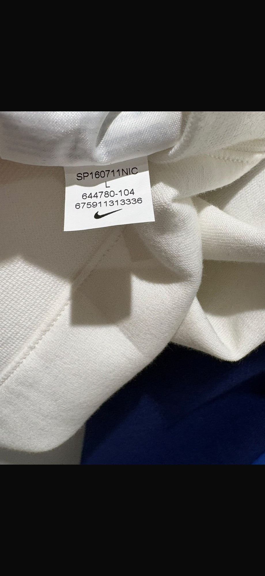Nike Roger Federer RF Premier tennis jacket in large, new with tags, lightweight Nike sports jacket for spring tennis matches.