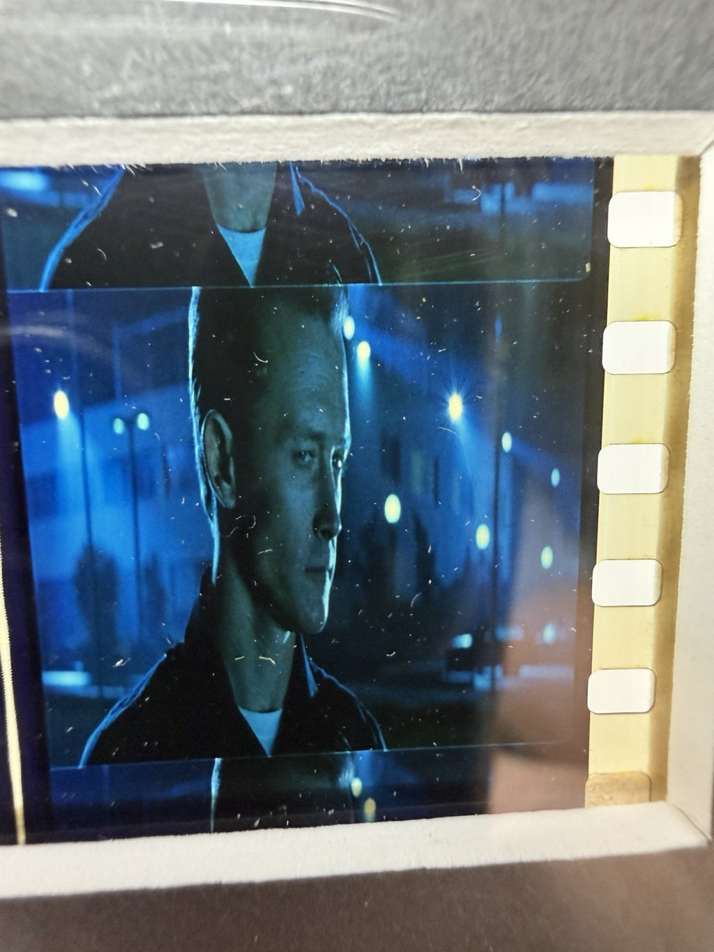 Rye By Post Terminator Trilogy framed film cell display, Terminator 2 film cell, T-1000