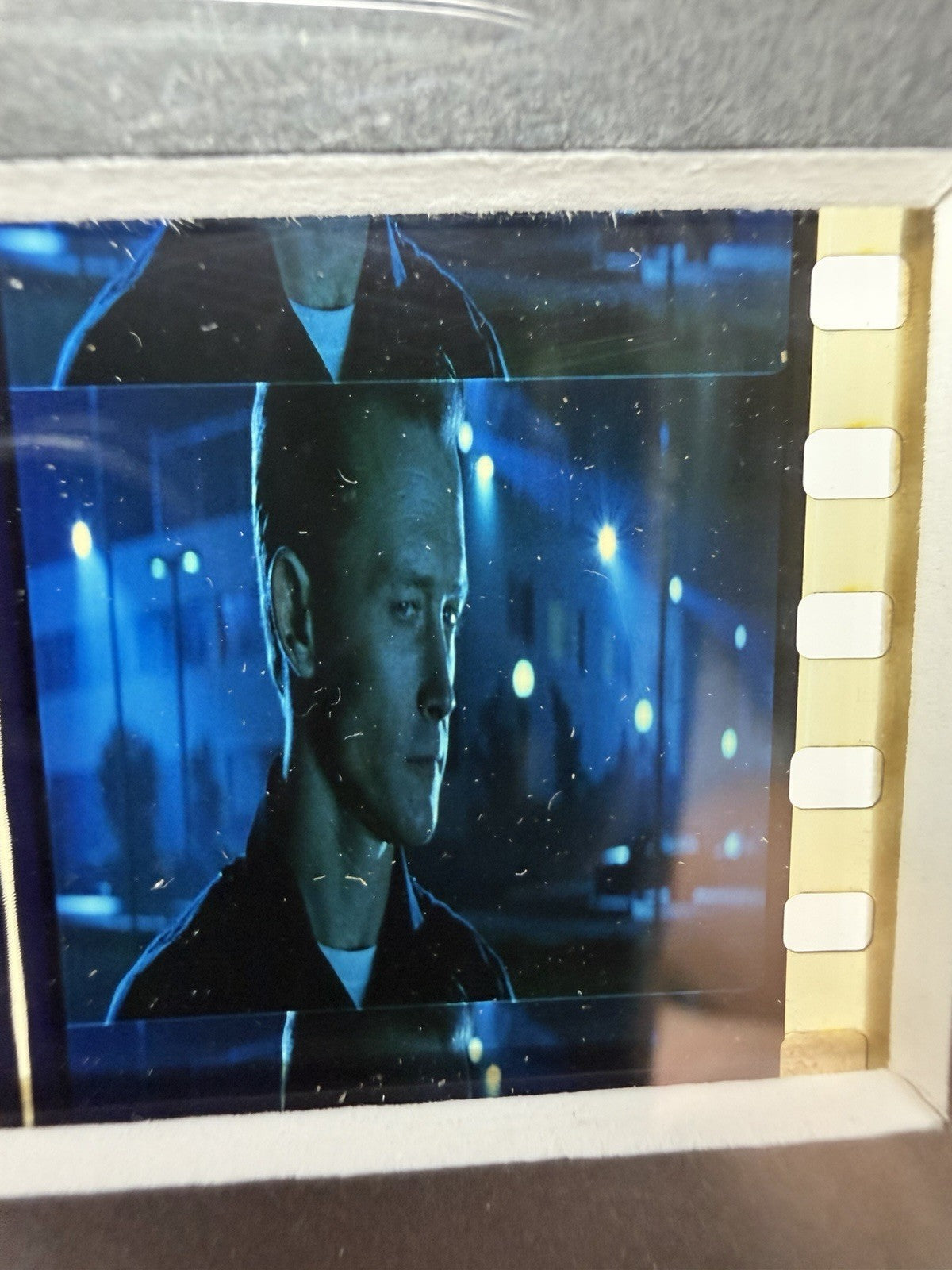 Rye By Post Terminator Trilogy framed film cell display, Terminator 2 film cell, T-1000