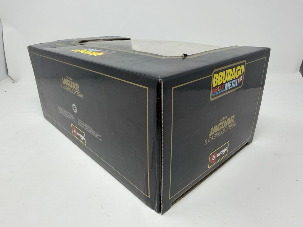 Bburago 1:18 green Jaguar E Cabriolet die-cast model – photo 19 of 22