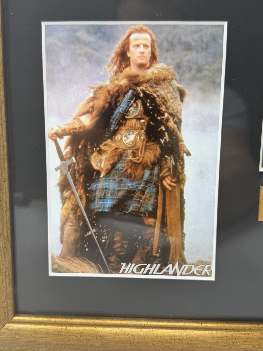 Highlander framed original film cell display with certificate – photo 2 of 7