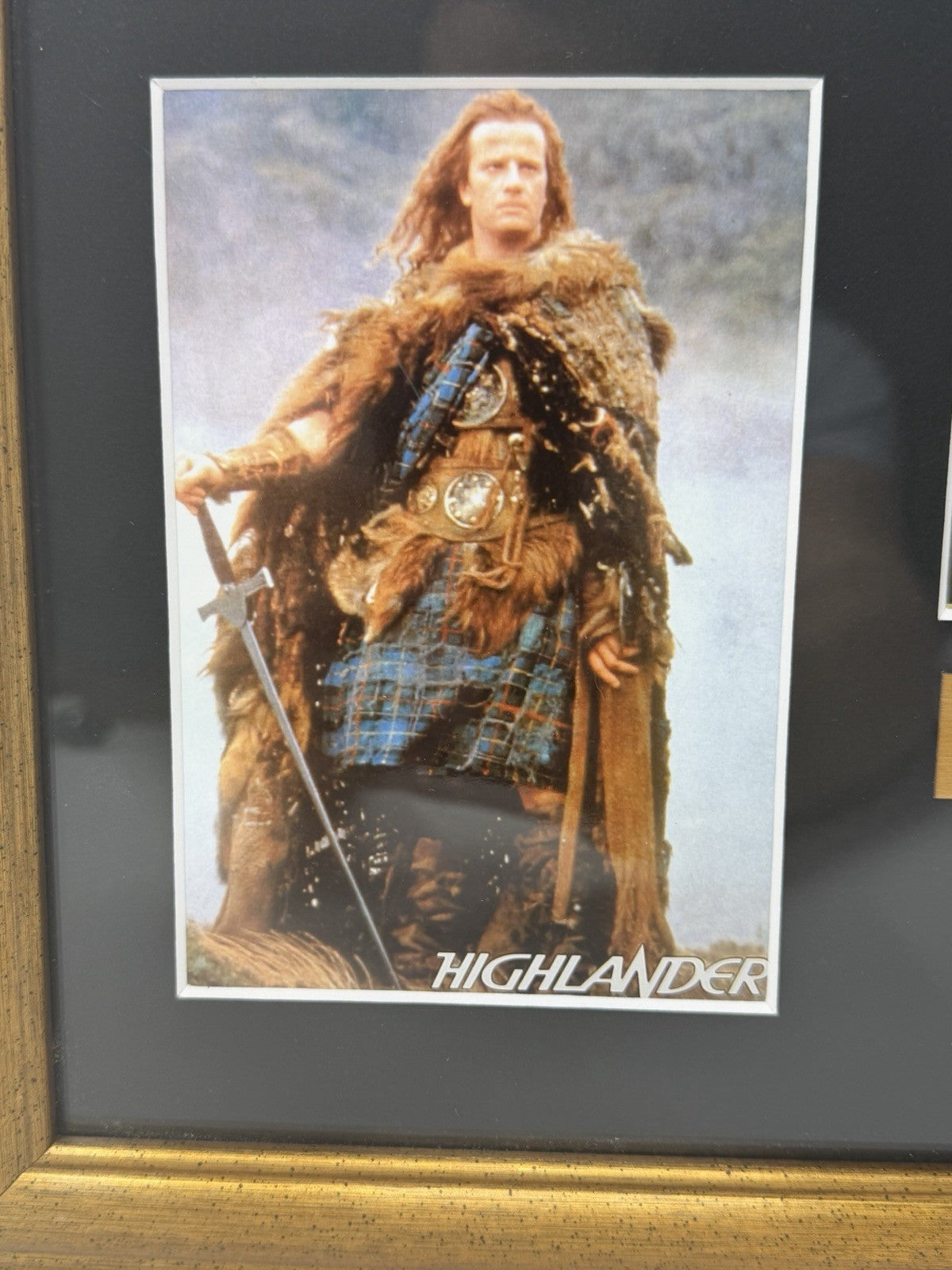 Highlander framed original film cell display with certificate – photo 2 of 7