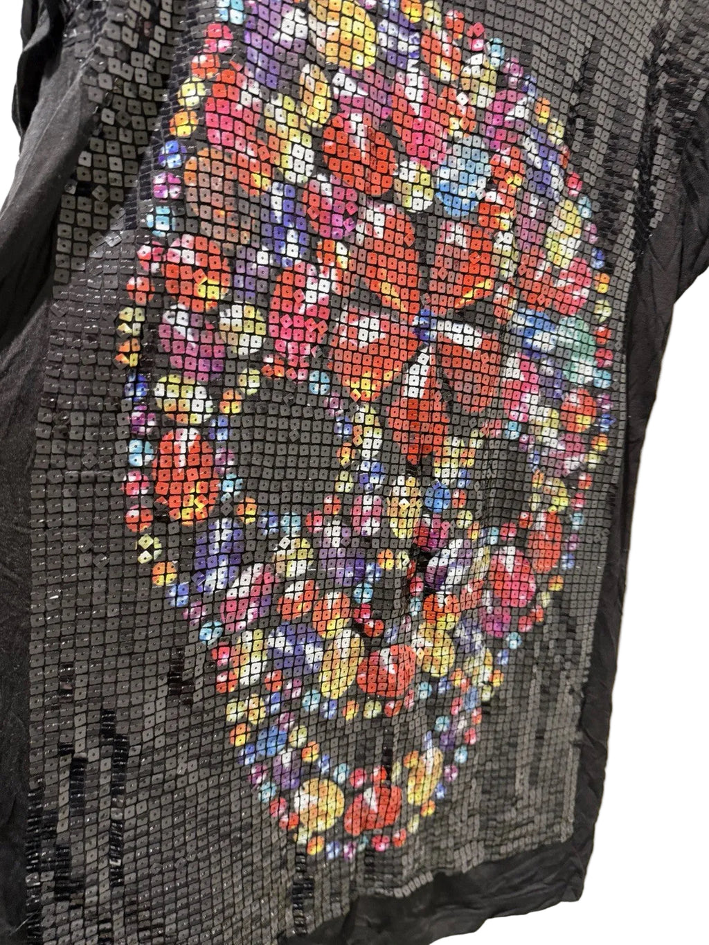 Butler & Wilson black sequin skull tunic top – photo 3 of 13