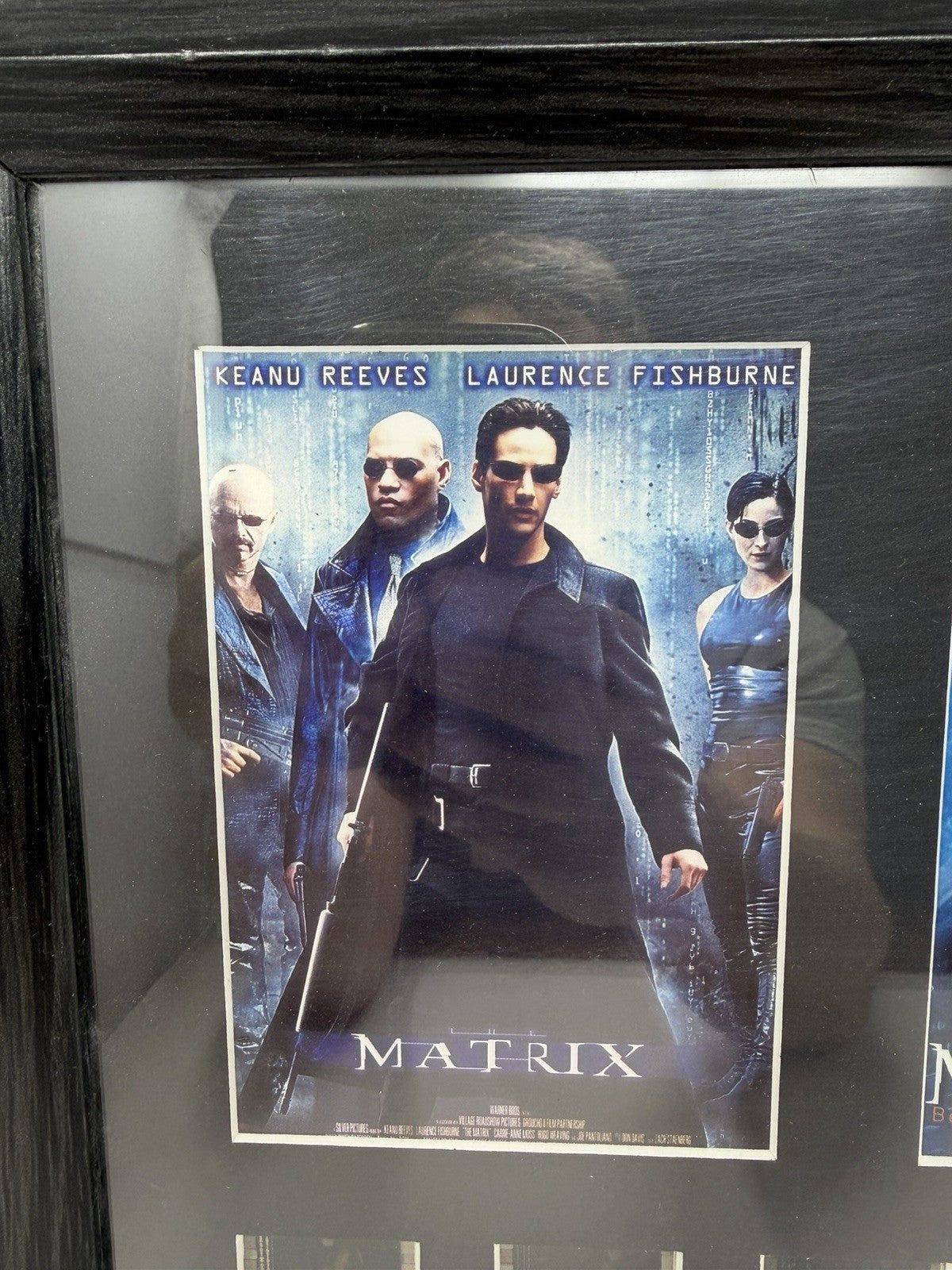 The Matrix original 35mm film cell triple presentation framed display with COA – photo 2 of 14