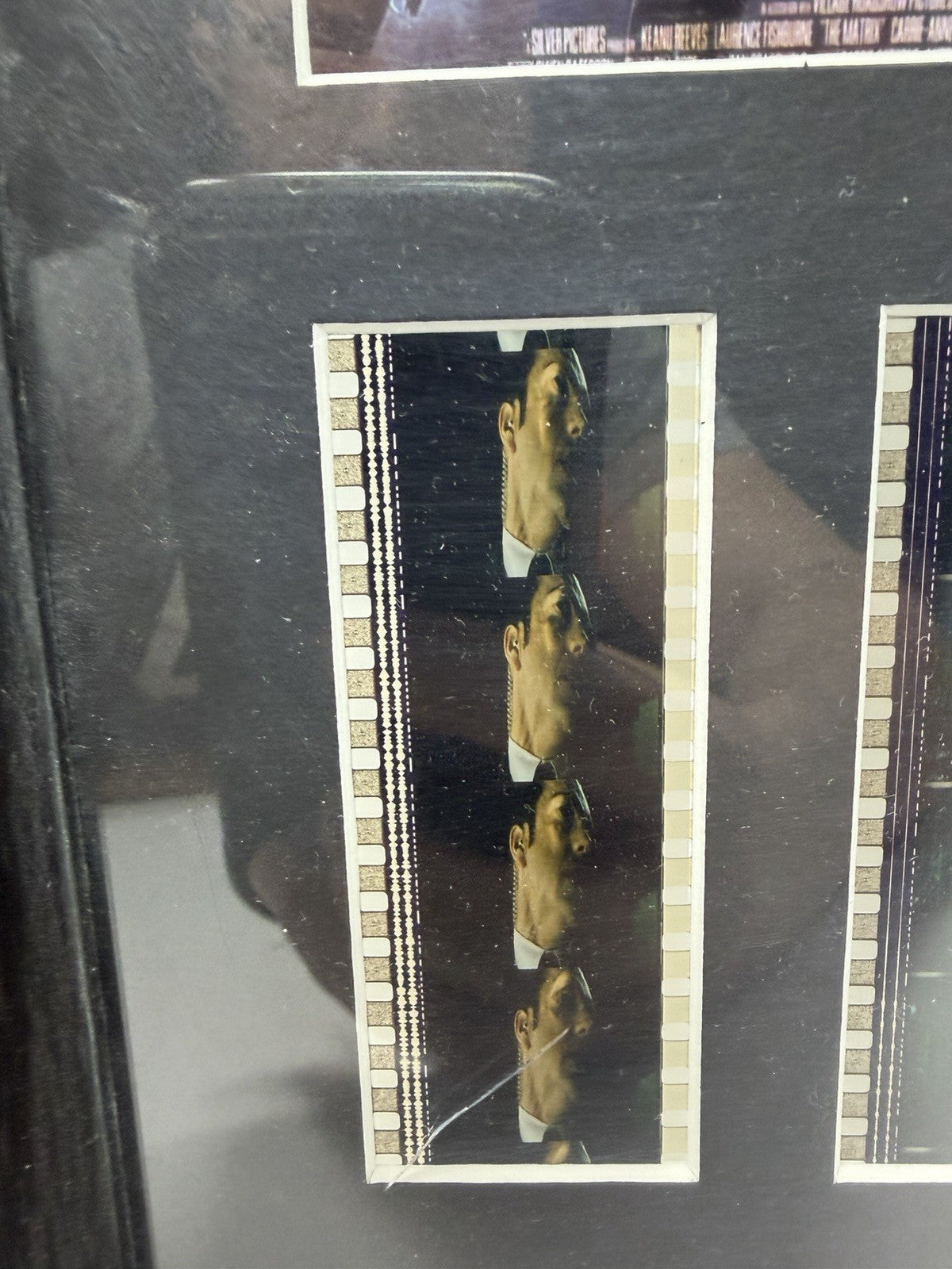 The Matrix original 35mm film cell triple presentation framed display with COA – photo 5 of 14
