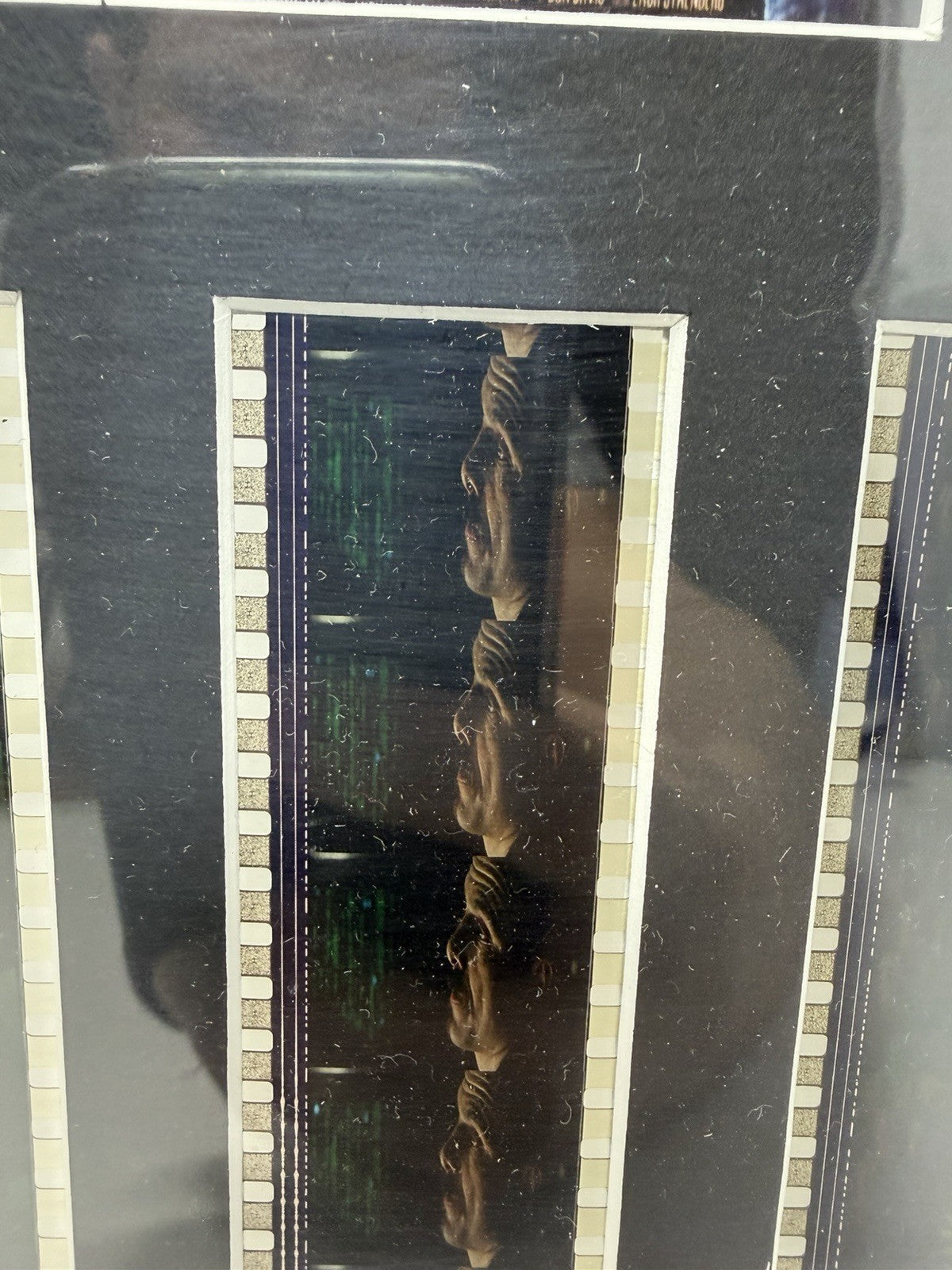 The Matrix original 35mm film cell triple presentation framed display with COA – photo 7 of 14