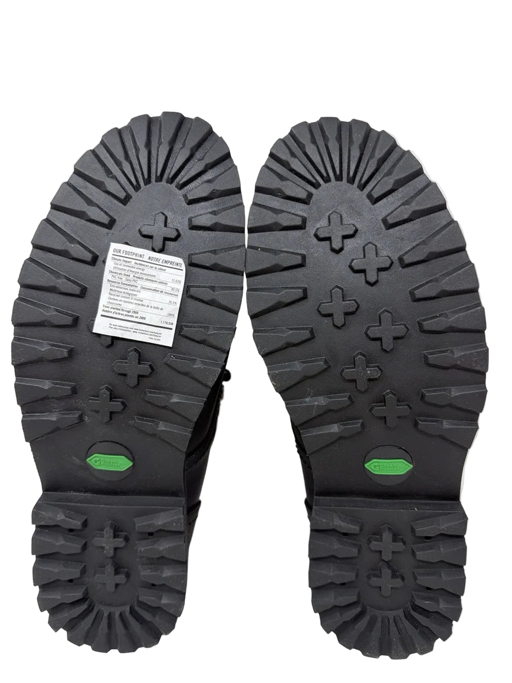 Black leather Timberland Earthkeepers chukka boots for men, UK 8.5, EU 43, with rugged sole and classic design.
