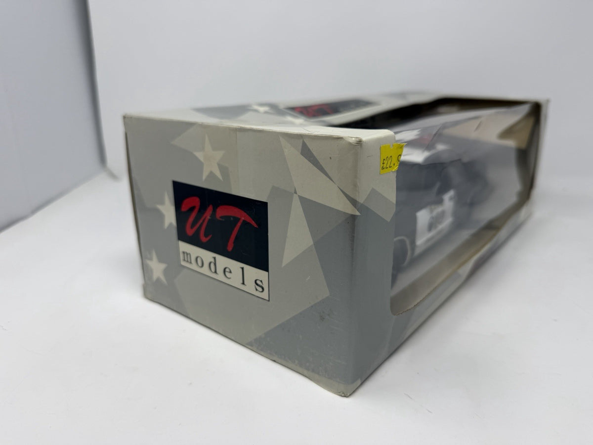 UT Models 1:18 Chevrolet Caprice Brea Police box end panel with UT Models logo